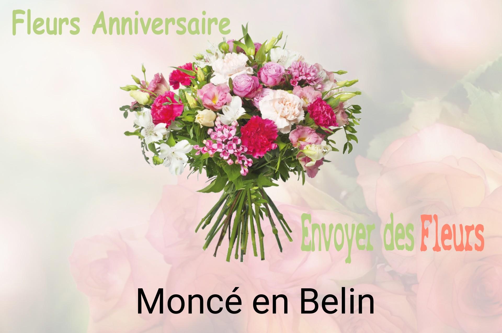 Bouquet de fleurs d’anniversaire livré à Moncé-en-Belin