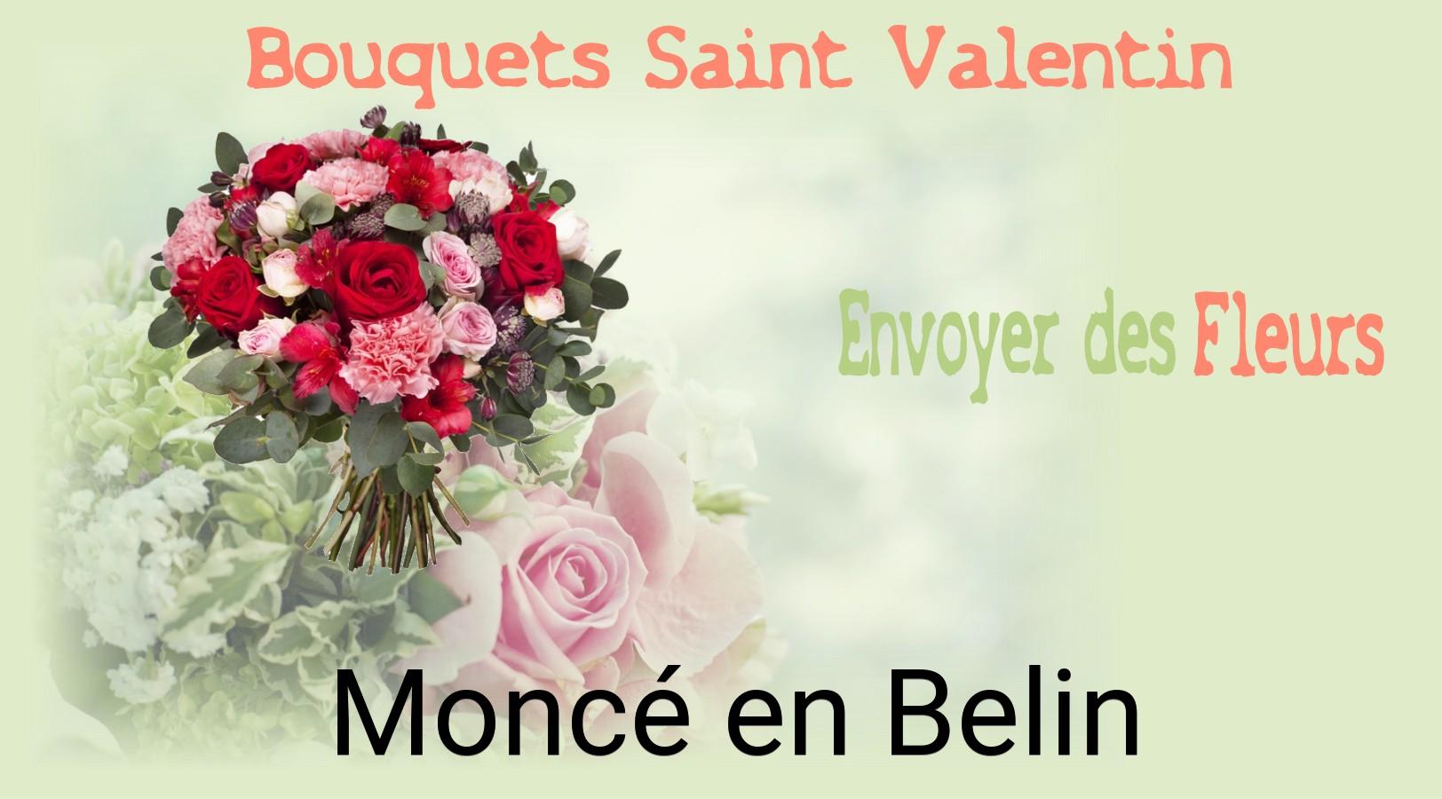 Roses de Saint-Valentin livrées à Moncé-en-Belin